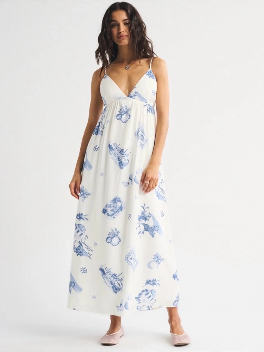 Abercrombie Bra Free Maxi Dress